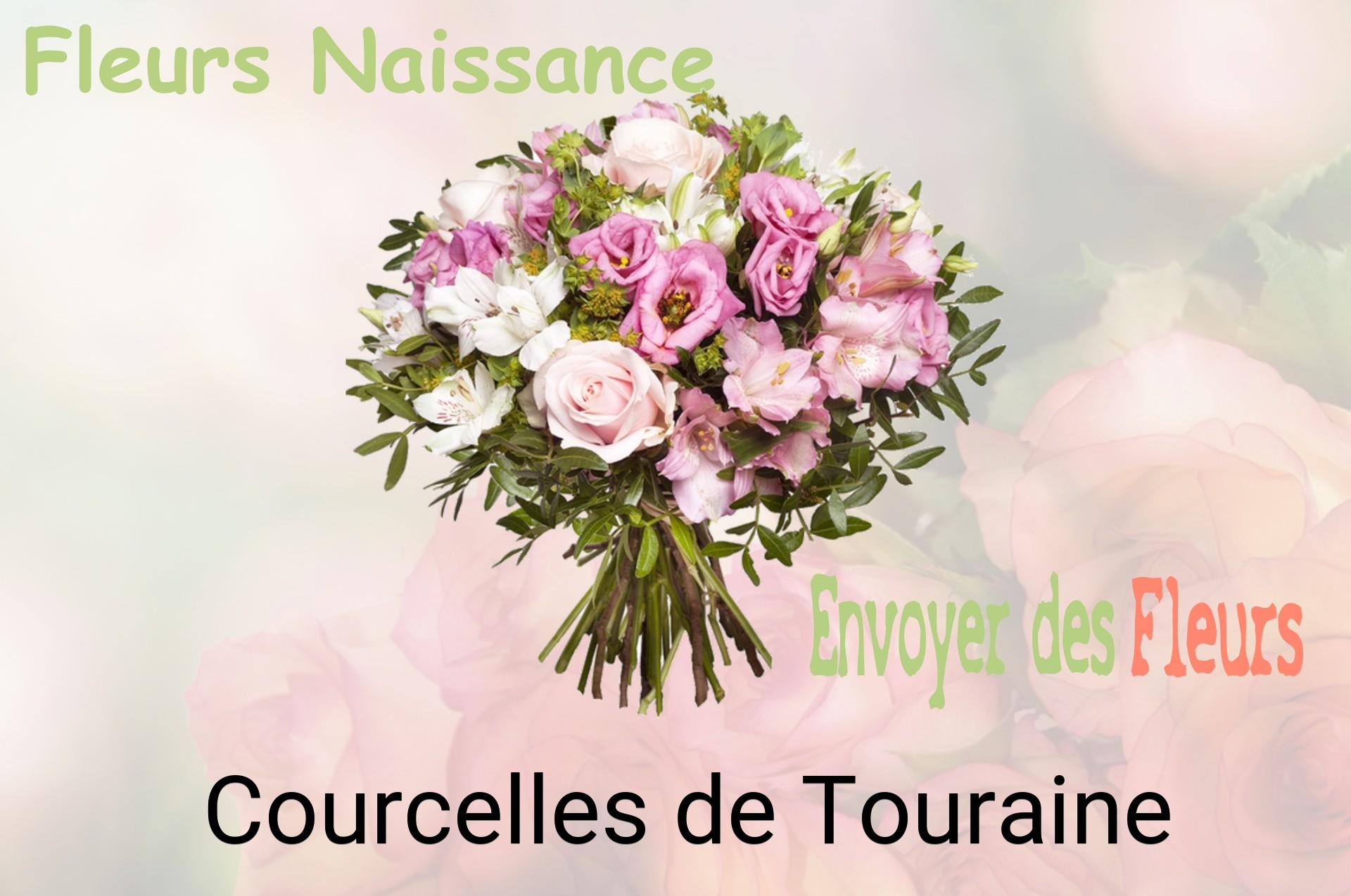 Bouquet de fleurs de naissance livré à Courcelles-de-Touraine