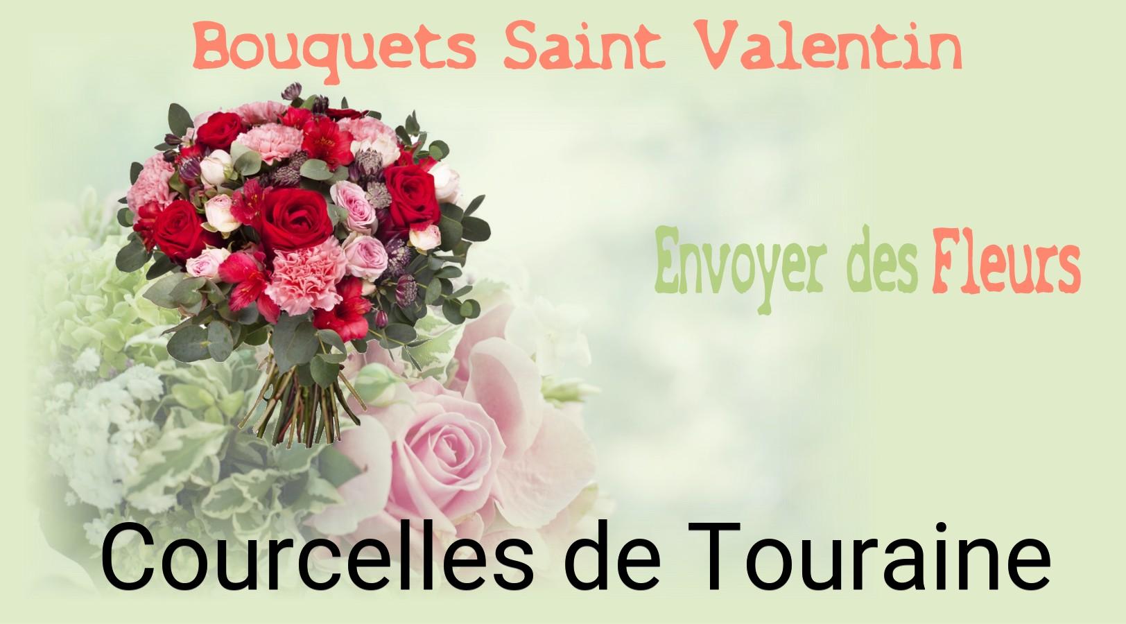 Roses de Saint-Valentin livrées à Courcelles-de-Touraine